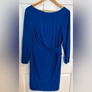 Vince Camuto blue crepe dress
